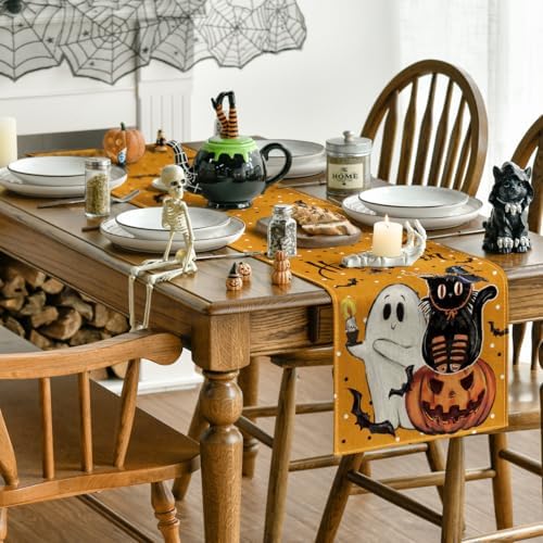 Artoid Mode Halloween Table Runner 13x72 Inch