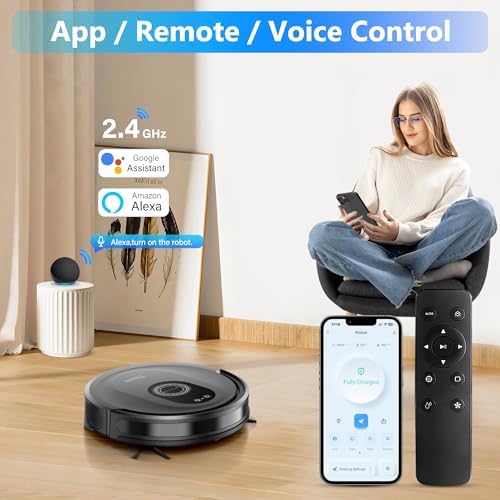 Tikom Robot Vacuum and Mop Combo with 5000Pa Suction