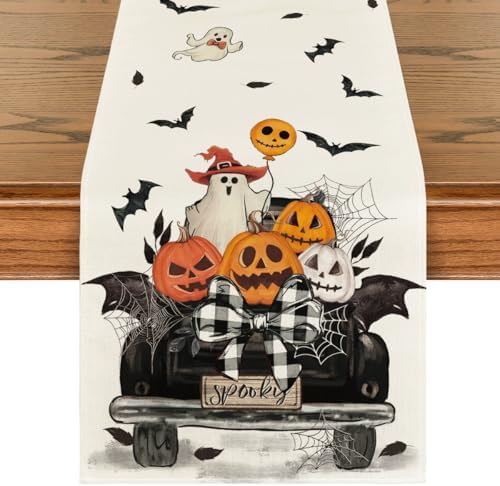 Artoid Mode Halloween Table Runner 13x72 Inch 1