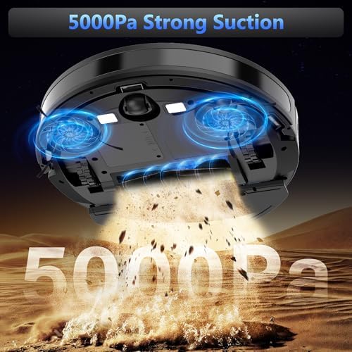 Tikom Robot Vacuum and Mop Combo with 5000Pa Suction