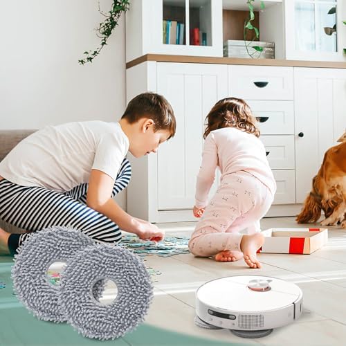 Robot Mop Pad Replacement for Roborock Q Revo 8 PCS