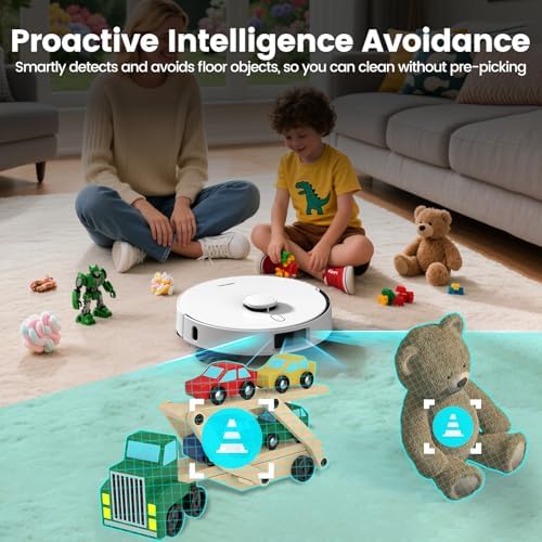 AIRROBO T30 Robot Vacuum and Mop with Self-Emptying