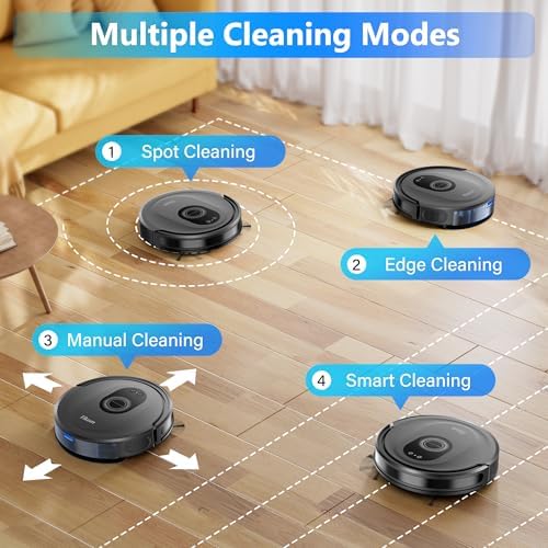 Tikom Robot Vacuum and Mop Combo with 5000Pa Suction
