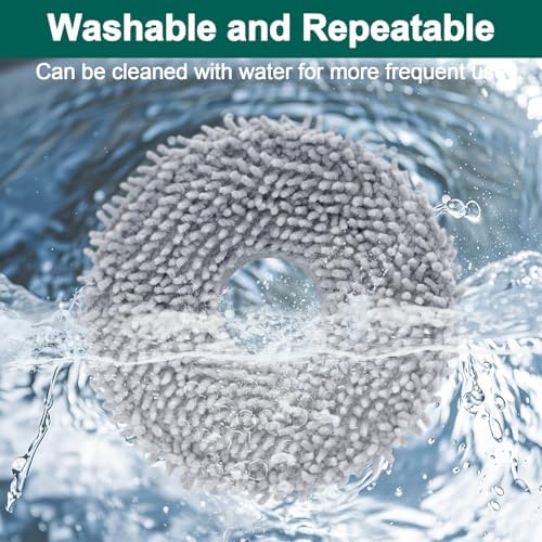 Robot Mop Pad Replacement for Roborock Q Revo 8 PCS