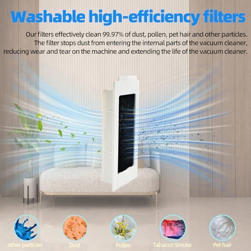 Yujinru Replacement Parts Kit for ECOVACS DEEBOT T30S and Yeedi M12 PRO
