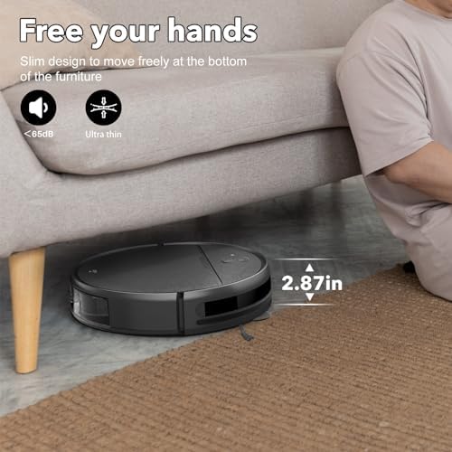 2 in 1 Mopping and Vacuuming Robot with WiFi App Control