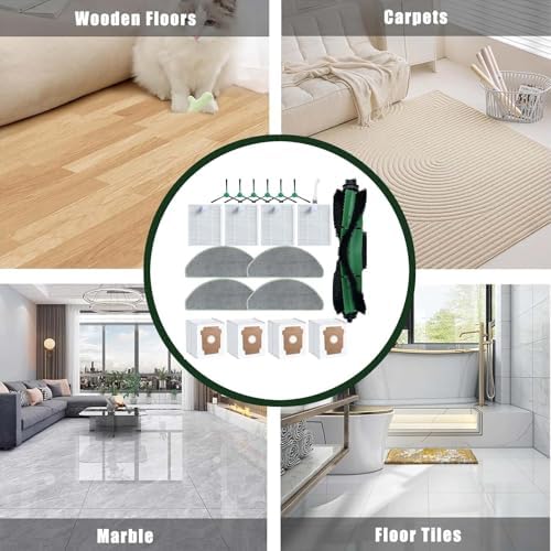 20 Pack Replacement Parts Kit for Roomba 104 105 Combo Robot Vacuums