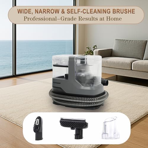 Klinsmann Portable Carpet Cleaner Machine with 17KPa Suction Power