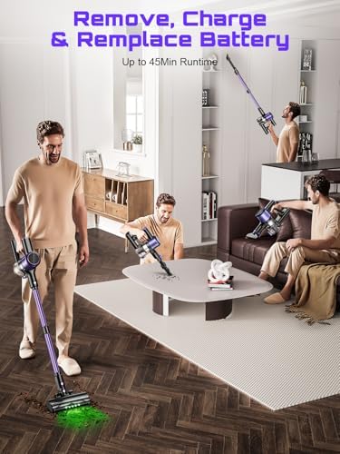 10 In 1 Cordless Vacuum Cleaner with Powerful Suction