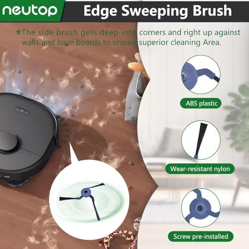 Neutop Replacement Parts for eufy X10 Pro Omni Robot Vacuum
