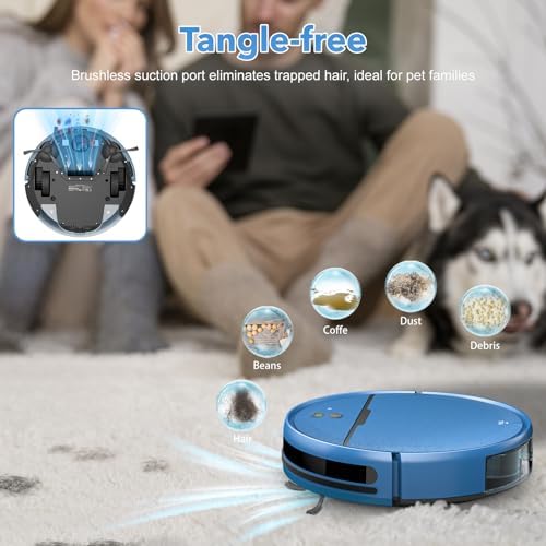 iMartine 2-In-1 Robot Vacuum and Mop Combo with WiFi and App