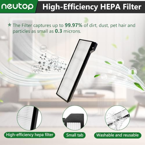 Neutop Replacement Parts for eufy X10 Pro Omni Robot Vacuum