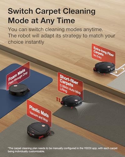 Yeedi M14 Plus Robot Vacuum and Mop with OZMO Roller