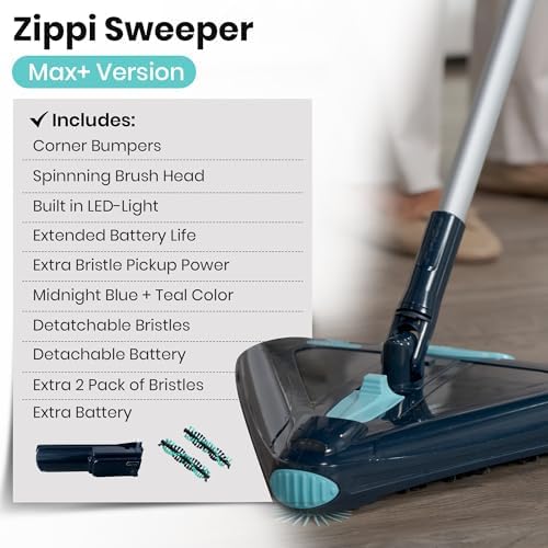 Zippi Sweeper Max Plus 2025 Lightweight Cordless Sweeper