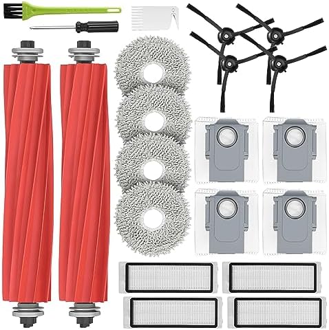 21 Piece Accessory Kit for Roborock Qrevo Replacement