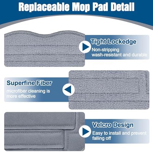 Robot Mop Cloth Vacuum Accessories 6Pack Replacement