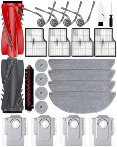 25 Pack Replacement Parts for Roborock Saros 10 G30 Sweeper