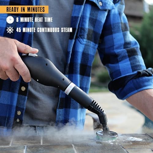 McCulloch MC1275 Heavy Duty Steam Cleaner