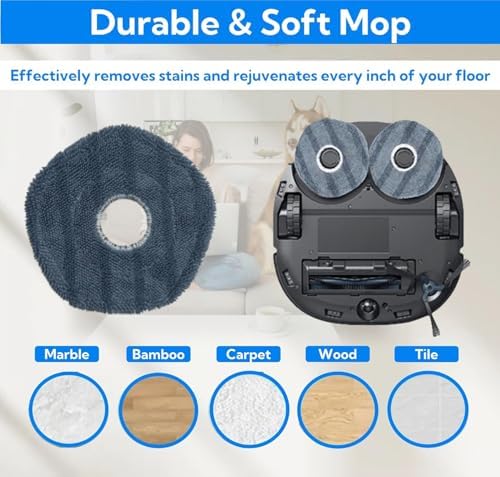 18 Pack X10 Pro Omni Replacement Parts for Eufy Robot Vacuum Cleaner