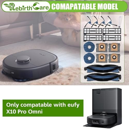 Rebirthcare 17 Packs X10 Pro Omni Replacement Accessories Kit