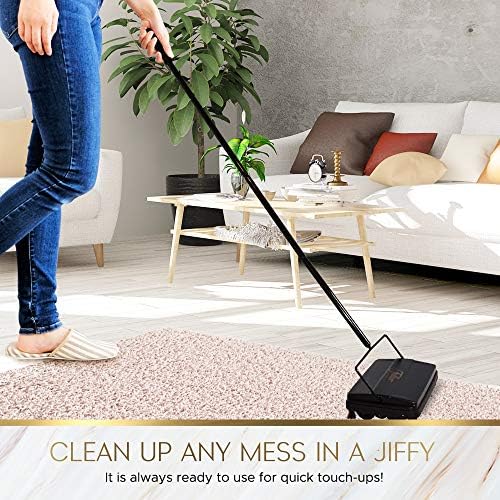Fuller Brush 17027 Electrostatic Sweeper - 9 Inch - Lightweight - Black