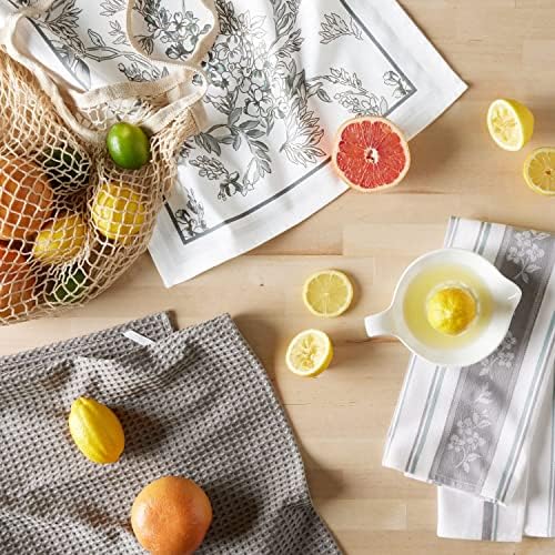 Martha Stewart Lint-Free Kitchen Towel 3-Pack Iris 18x28