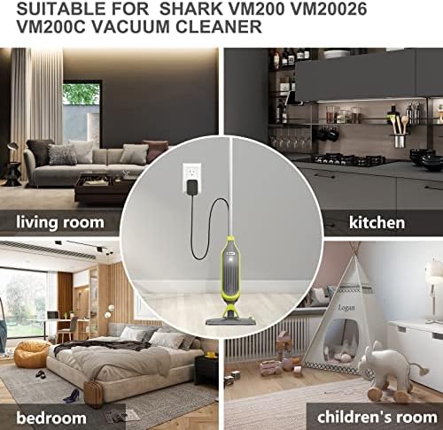 Charger for Shark Vacmop VM200 Old 108V Li-ion Battery