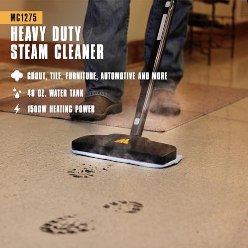 McCulloch MC1275 Heavy Duty Steam Cleaner