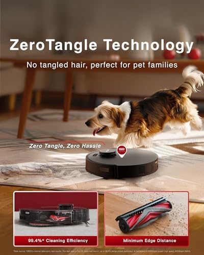 Yeedi M12 PRO Robotic Vacuum and Mop with Auto-Lift and Auto Mop