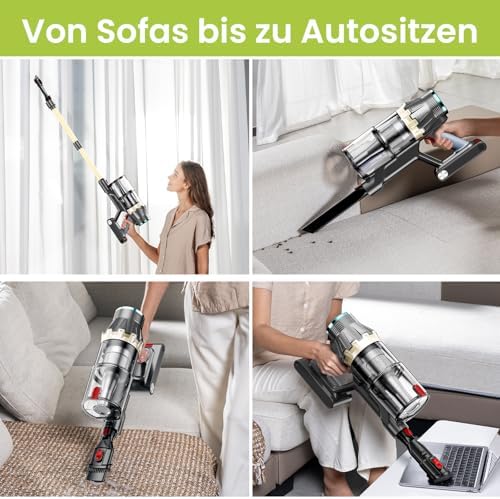 Linkifly Cordless Vacuum Cleaner 550W 48Kpa Self-Standing