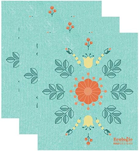 Swedish Sponge Reusable Dishcloth Set of 3