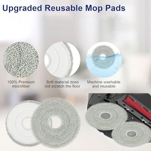 20 PCS Accessories Kit for Roborock Q Revo Robot Vacuum