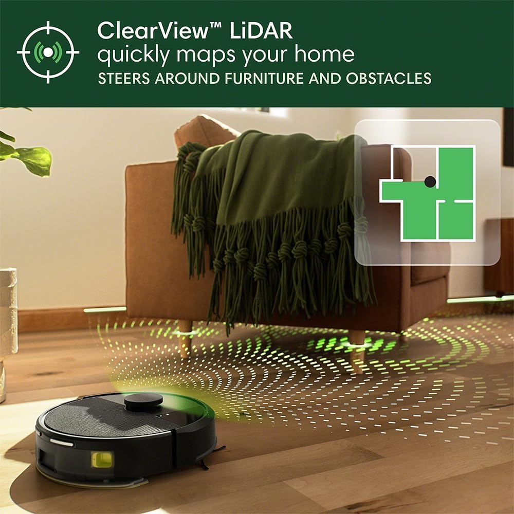 iRobot Roomba 105 Combo Vacuum and Mop with Extended Protection and Replacement Kit