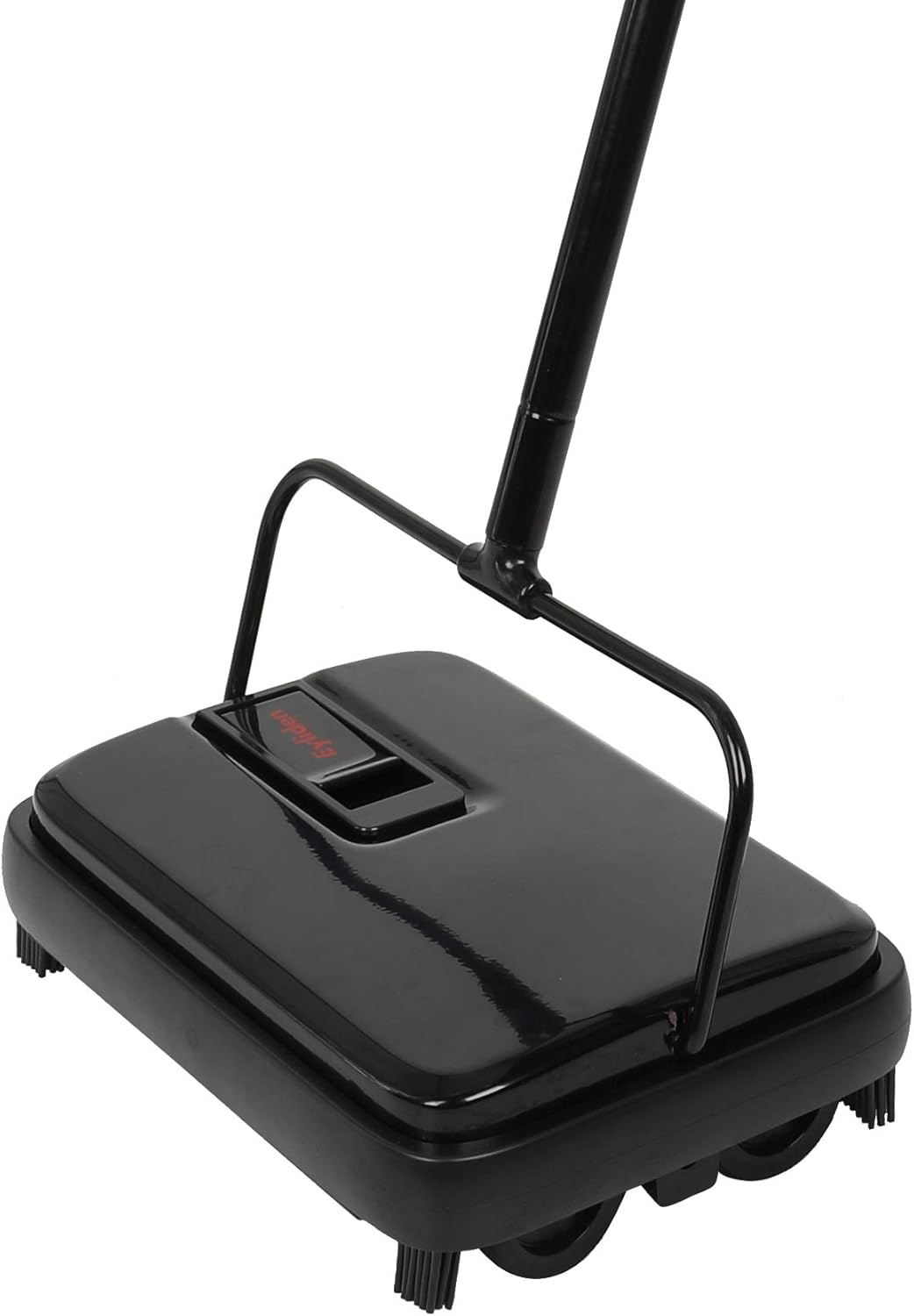 Eyliden Quiet Carpet Sweeper Manual No Noise Lightweight Black