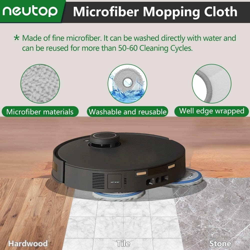 Neutop Replacement Parts for Ecovacs Deebot T30S