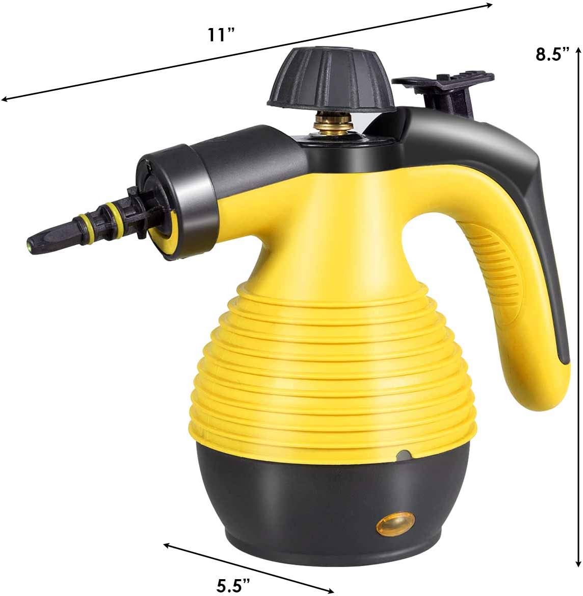 Goplus Handheld Steam Cleaner with 9 Piece Accessories