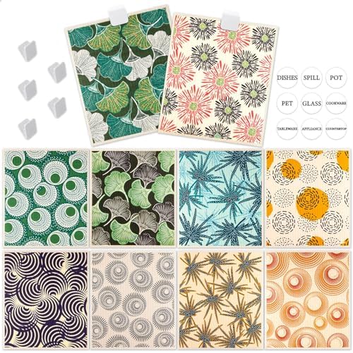 Lucomb 10 Pack Swedish Dishcloths for Kitchen