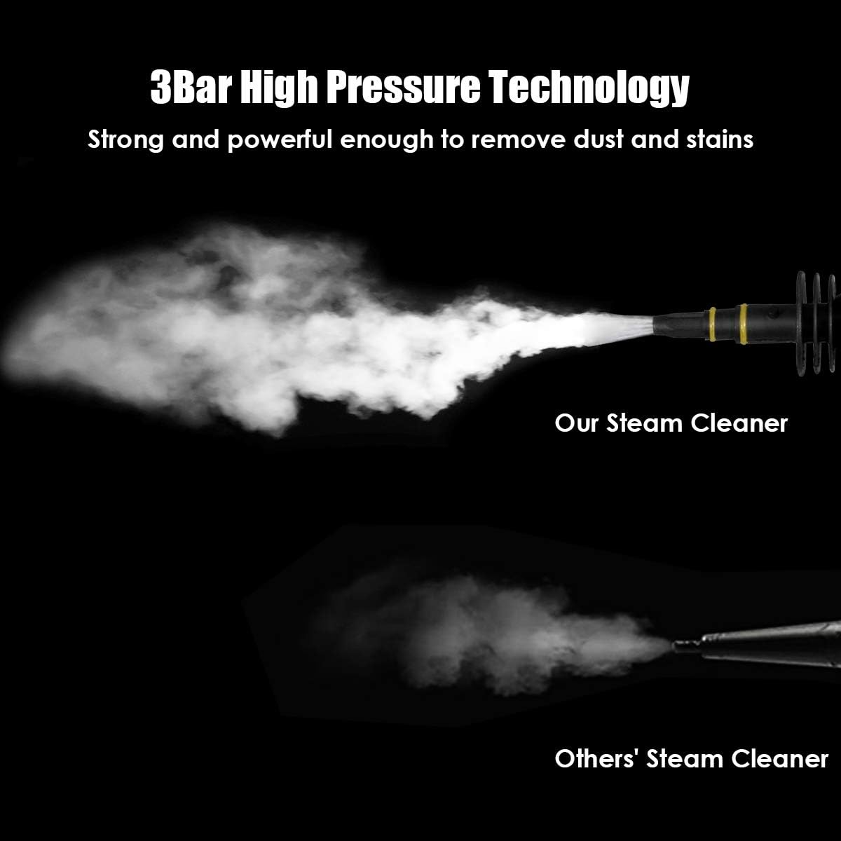 Goplus Handheld Steam Cleaner with 9 Piece Accessories