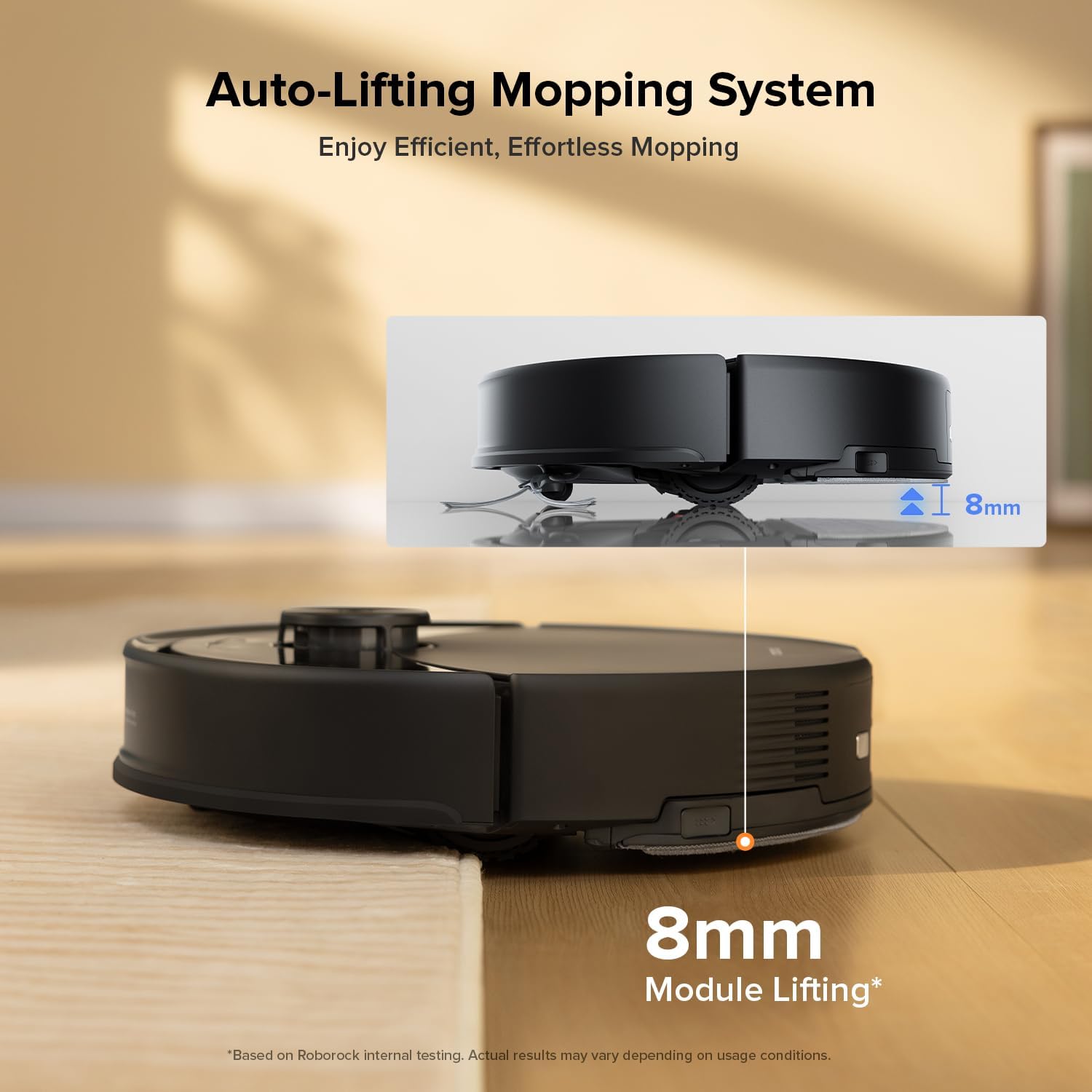 Roborock Q10 S5 Robot Vacuum and Mop Cleaner Black