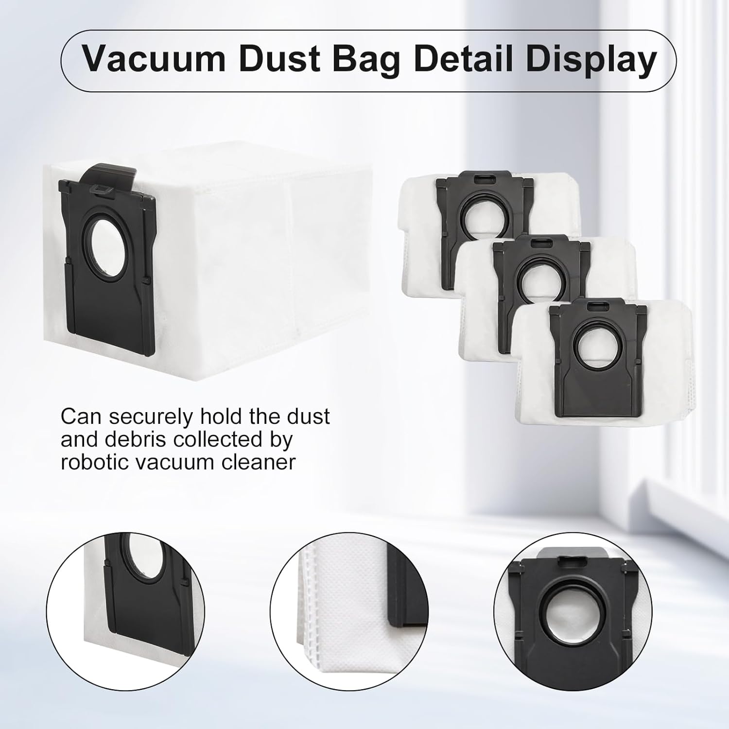 CRIDENG 25Pcs Replacement Parts For MOVA P10 Pro Ultra Vacuum Cleaner