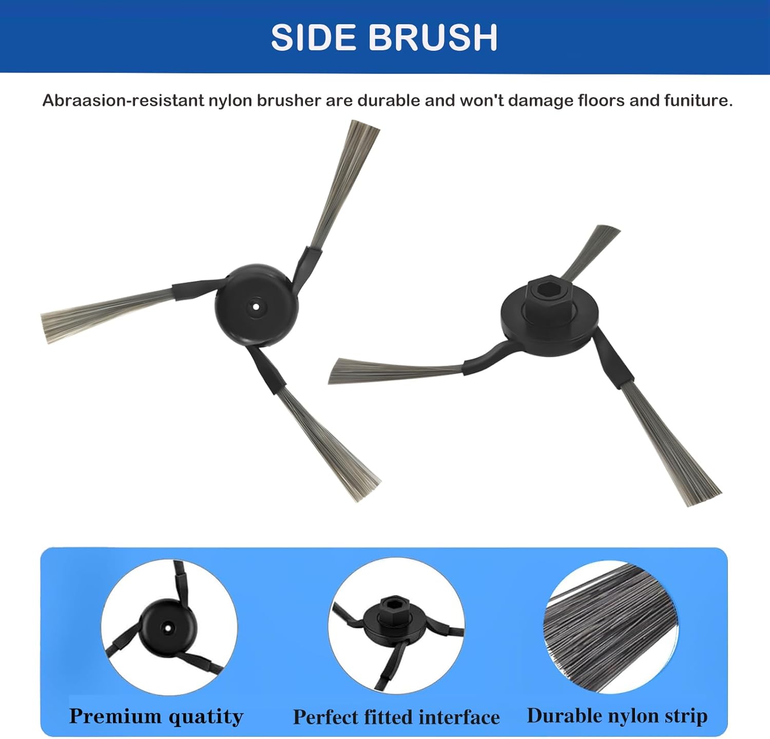 18Pcs Replacement Parts for Dreame X40 Ultra Robot Vacuum