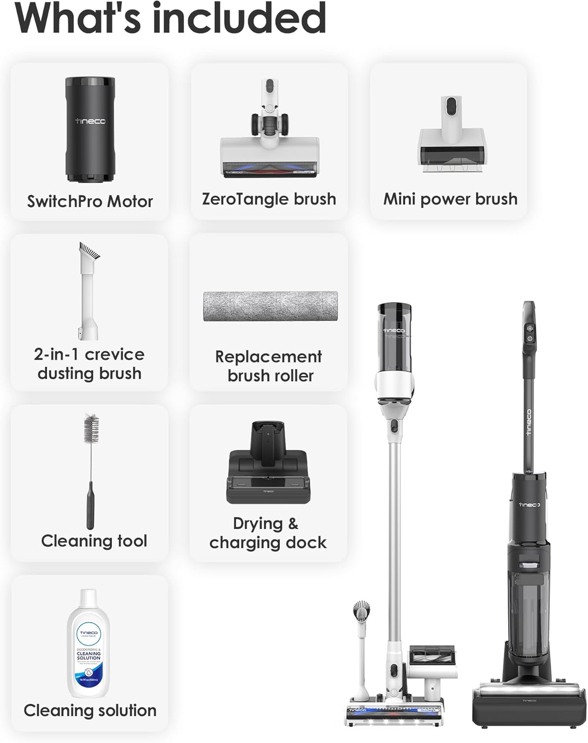 Tineco Floor ONE Switch S7 Wet Dry Vacuum Cleaner