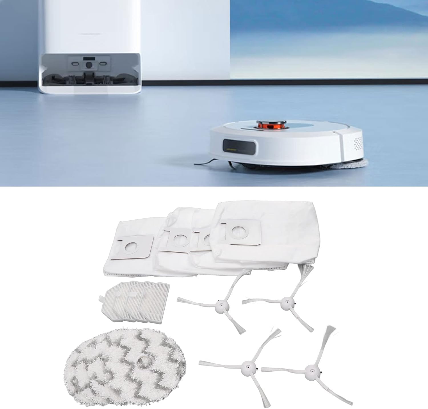 TOPINCN Robot Vacuum Replacement Kit for SDJ06RM