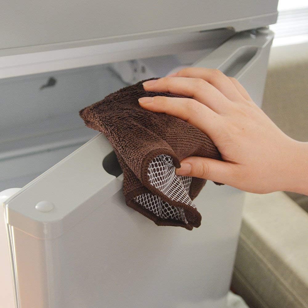 KinHwa Kitchen Washcloths with Poly Scrub Side