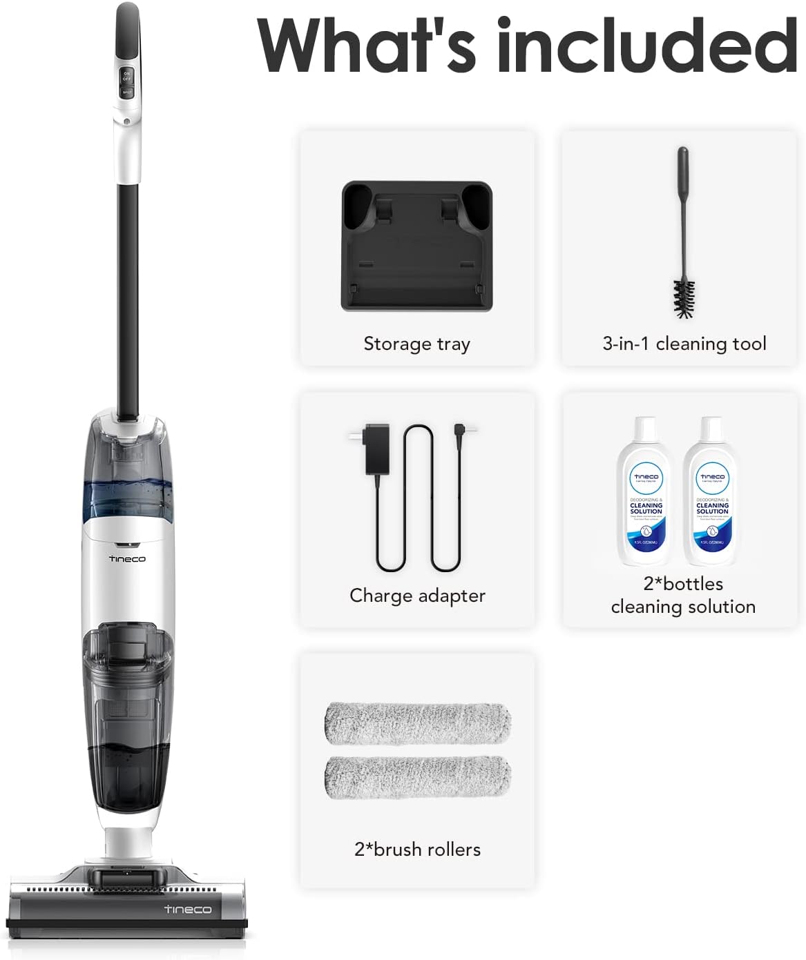 Tineco iFLOOR 2 Complete Cordless Vacuum and Mop