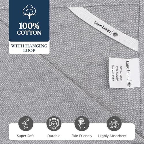 Lane Linen Kitchen Towel Set 12 Pack 14x25 Inch Tea Towels