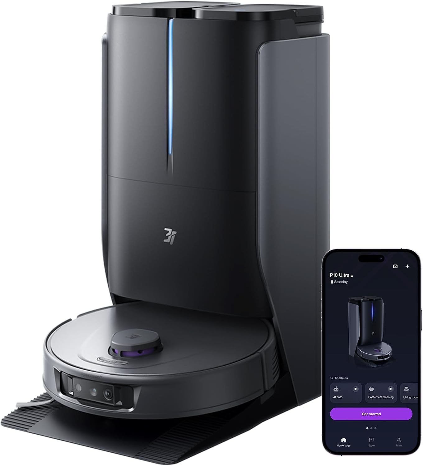 3i P10 Ultra Robot Vacuum and Mop Combo