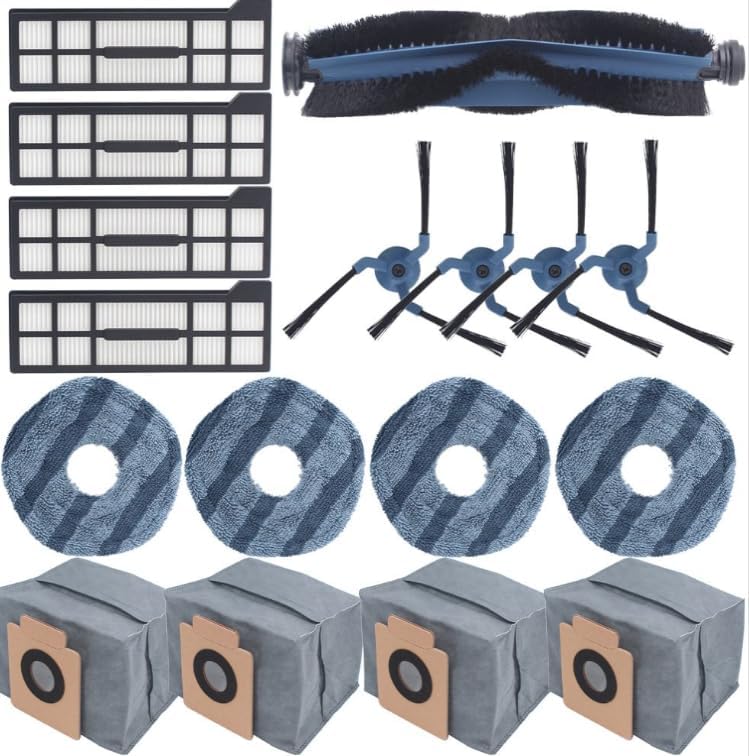 17 Pack Accessories for eufy X10 Pro Omni Robot Vacuum