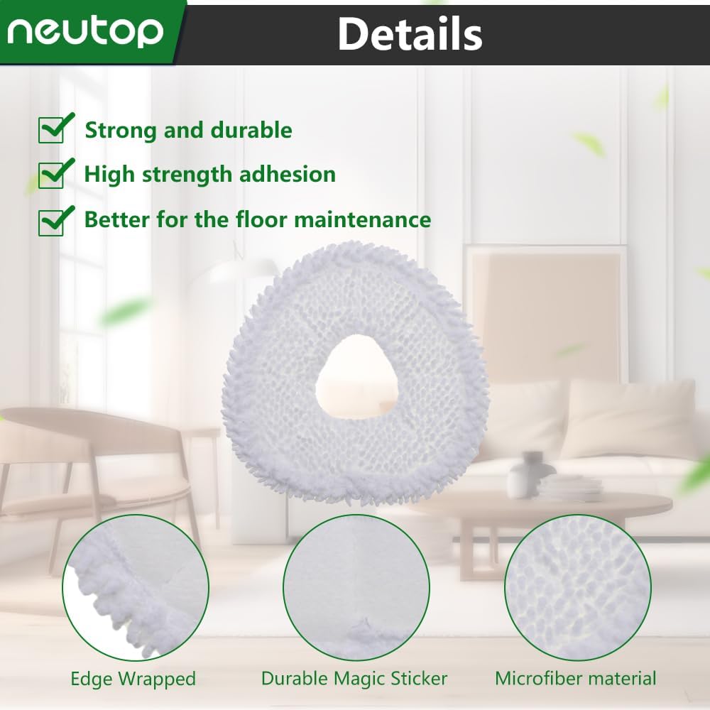 Neutop Mop Pads for Narwal Freo X Ultra 6 Pack Replacement