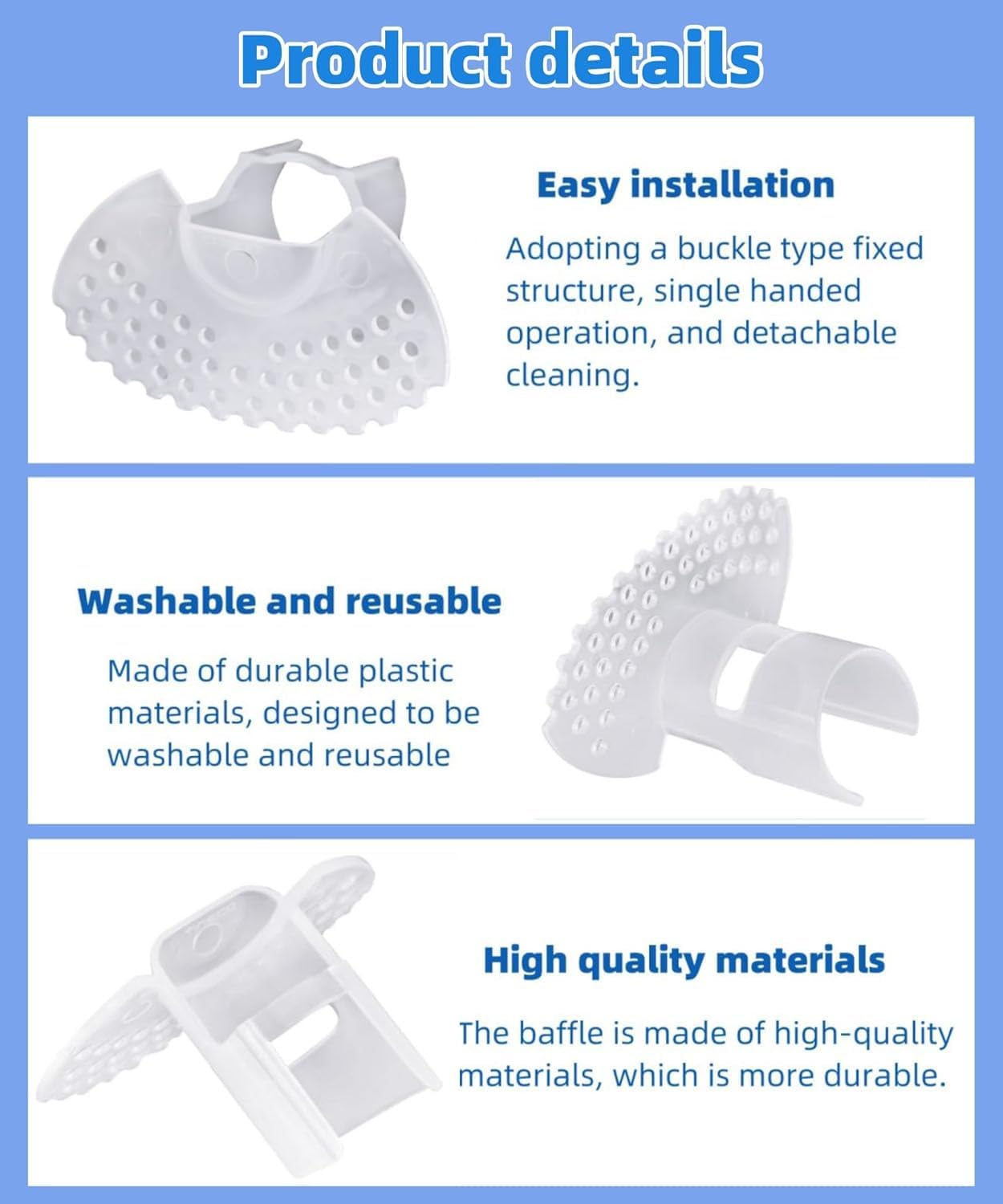 HUZUM Wet Dry Vacuum Dirt Water Tank Lid Replacement